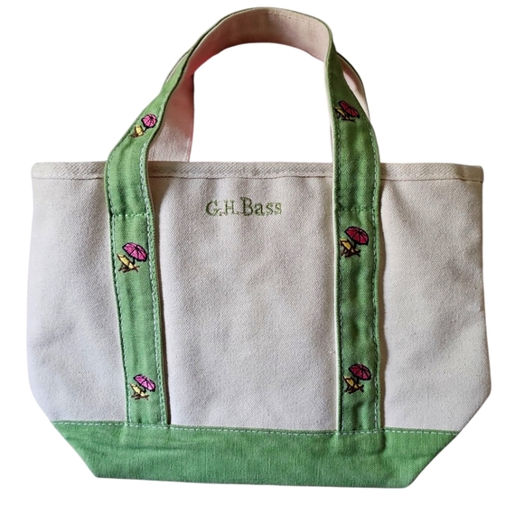 G.H. Bass Canvas Women's Tote Bag - Picture 1 of 9